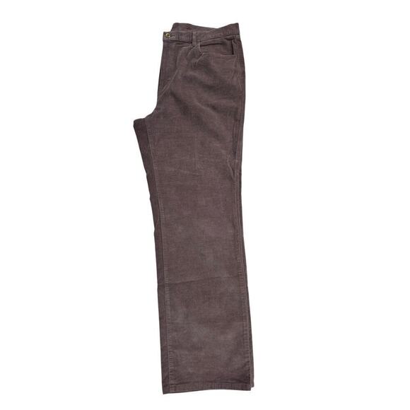 Talbots Stretch Plush Corduroy Pants Pastel Plum  Fancy Pockets Sz 16 NWOT - Picture 3 of 8